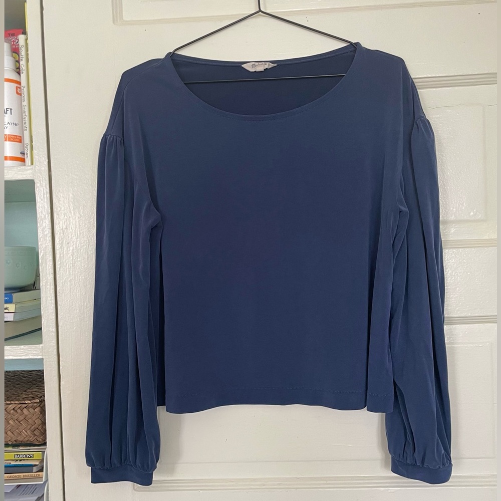 Madewell balloon sleeve top